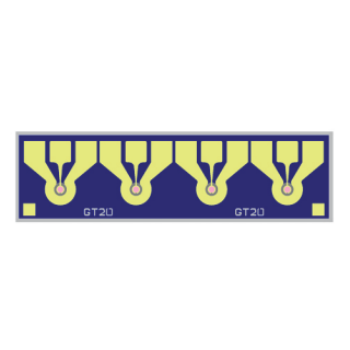 InGaAs 4x25G PIN PD Array (Pitch=250 μm)(Φ20 μm)